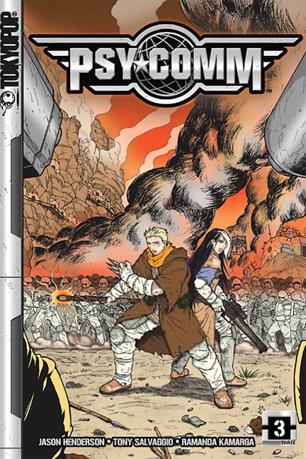 PSY-COMM, Volume 3 manga cover