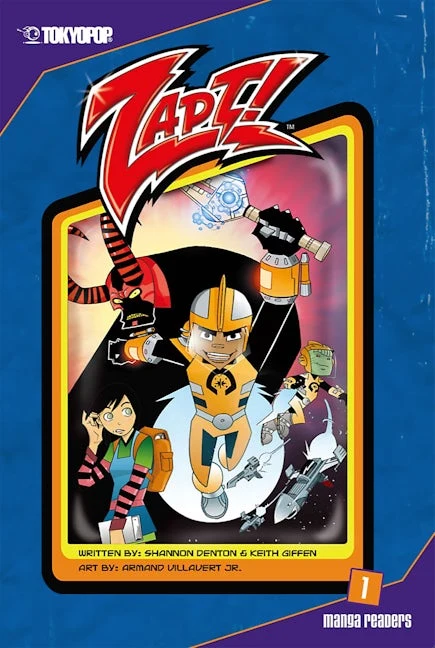 Zapt!, Volume 2: Gongar's Revenge manga cover