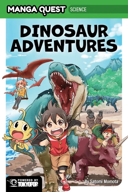 Manga Quest Science: Dinosaur Adventures (Hardcover)