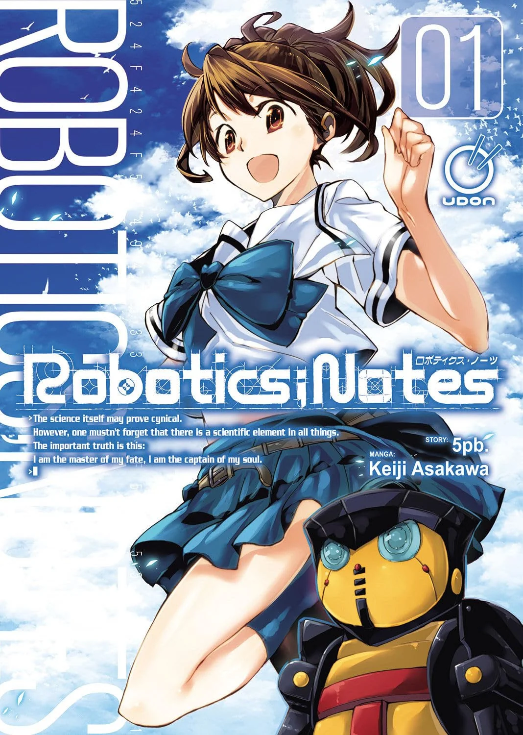 Robotics;Notes Volume 1 manga cover