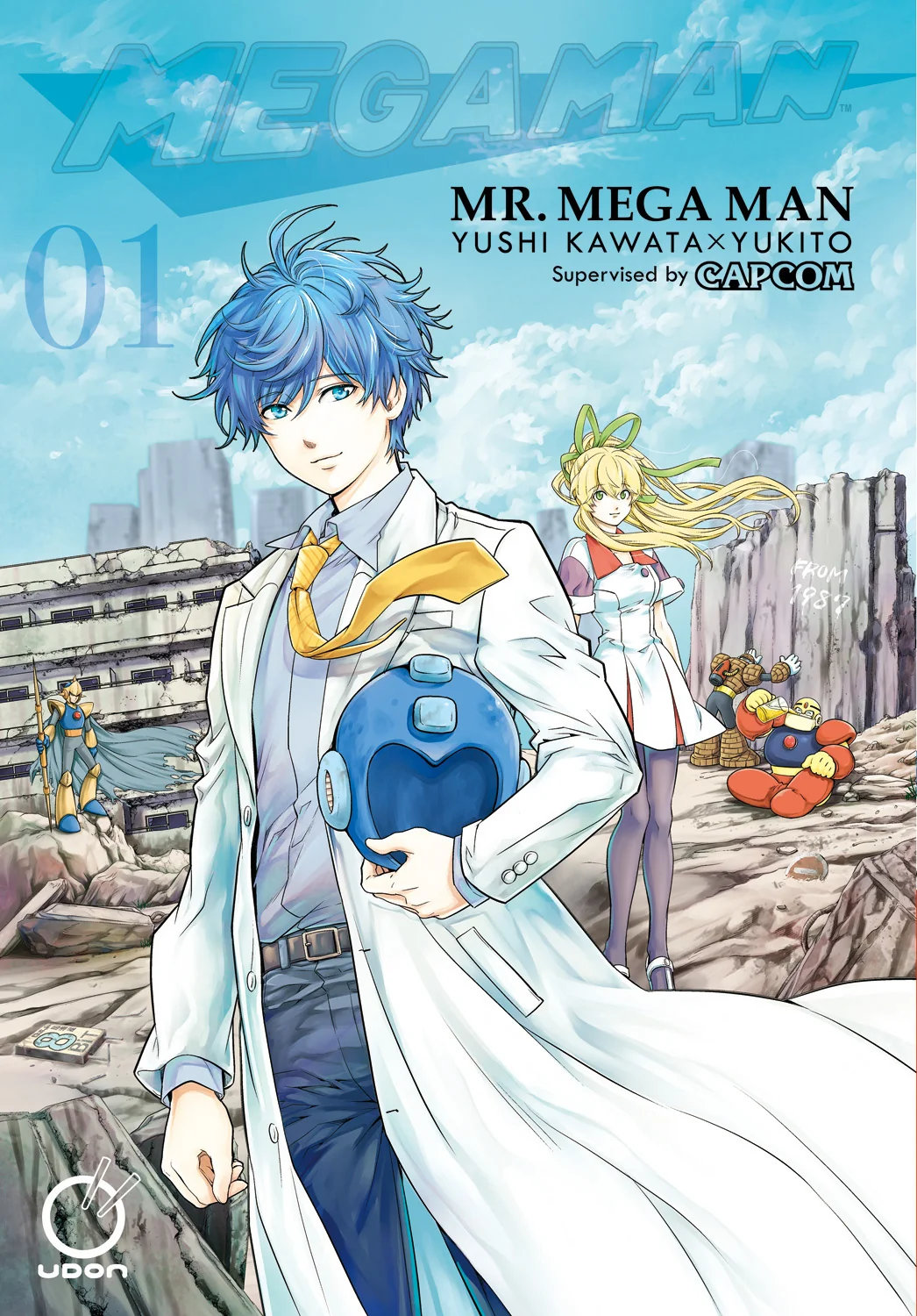 Mr. Mega Man Volume 1 cover