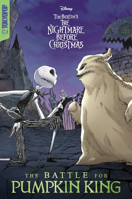 Disney Manga: Tim Burton's The Nightmare Before Christmas - The Battle for Pumpkin King (Hardcover)