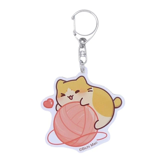 Bichi Mao Official Merch - Playful Maomi Acrylic Keychain