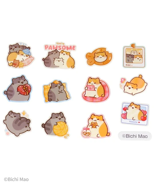 Bichi Mao Official Merch - Sticker Set - Official Collectible Kawaii Stickers