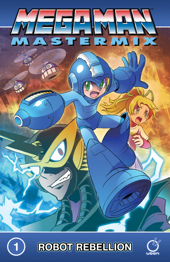 Mega Man Mastermix Volume 1 TP: Robot Rebellion manga cover