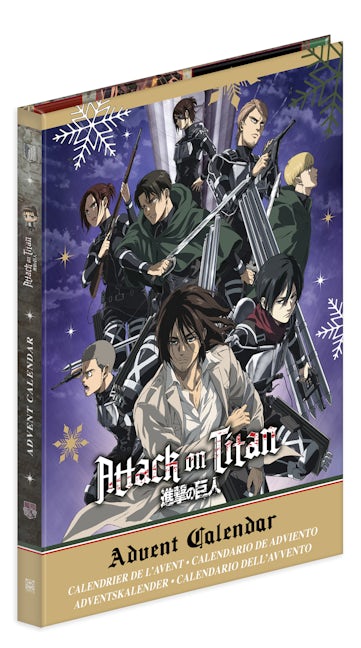 Attack on Titan: The Official Advent Calendar: 24 Days of Exclusive Gifts and Surprises