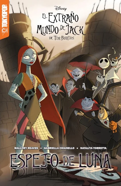 Disney Manga: El Extraño Mundo de Jack de Tim Burton: Espejo de Luna (Español) - Mirror Moon (Spanish Edition)