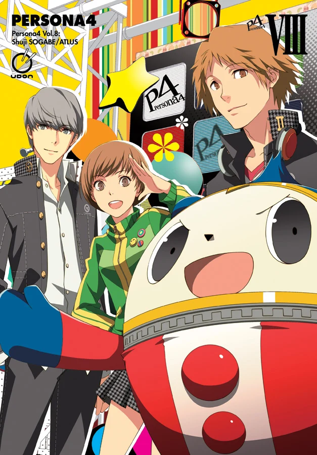 Persona 4 Volume 8 manga cover