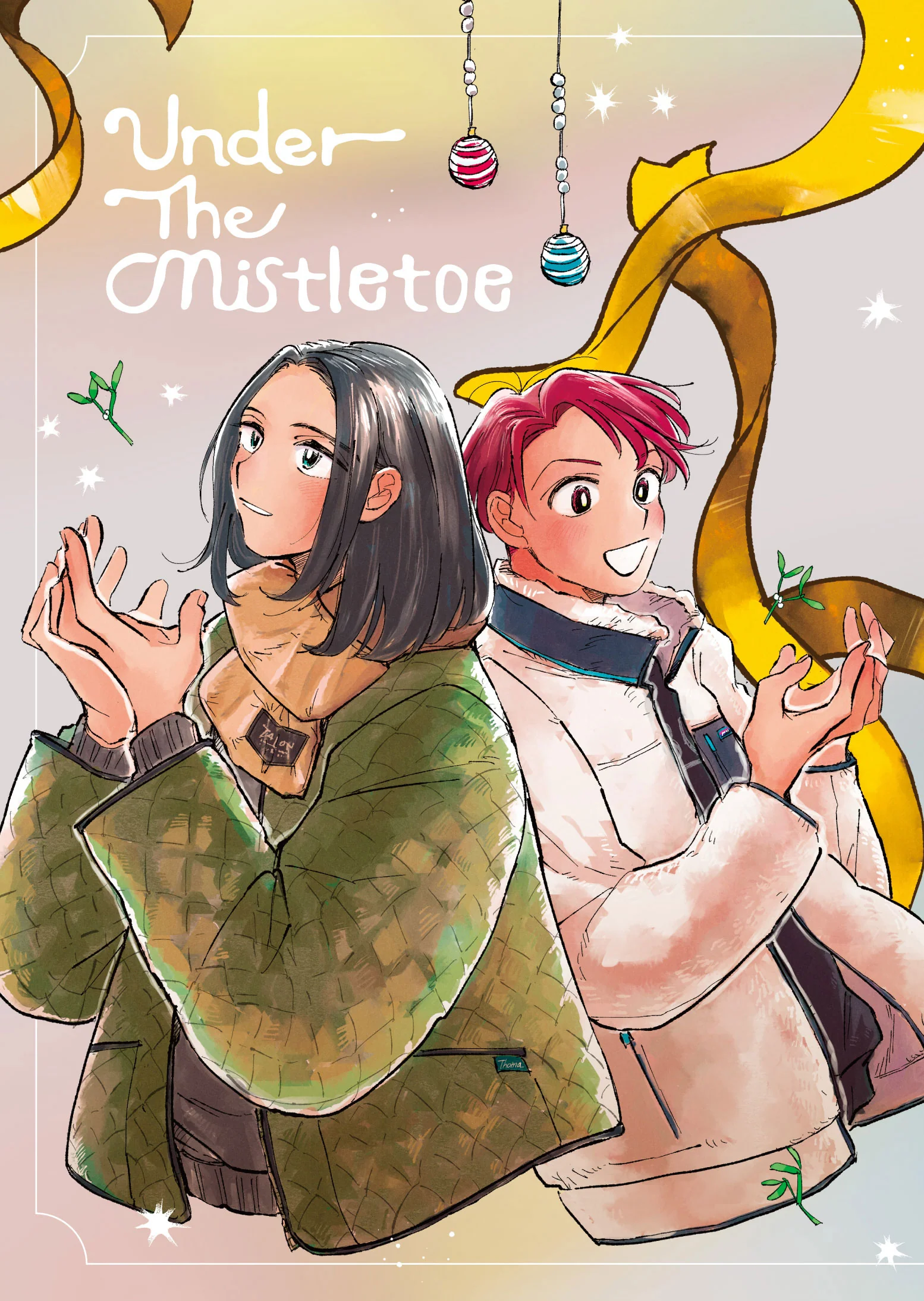 When Pink Rain Falls 3 - Under The Mistletoe manga cover