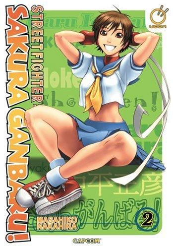Street Fighter Sakura Ganbaru! Volume 2 (Street Fighter) manga cover