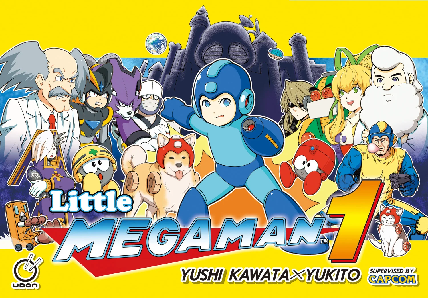 Little Mega Man Volume 1 cover