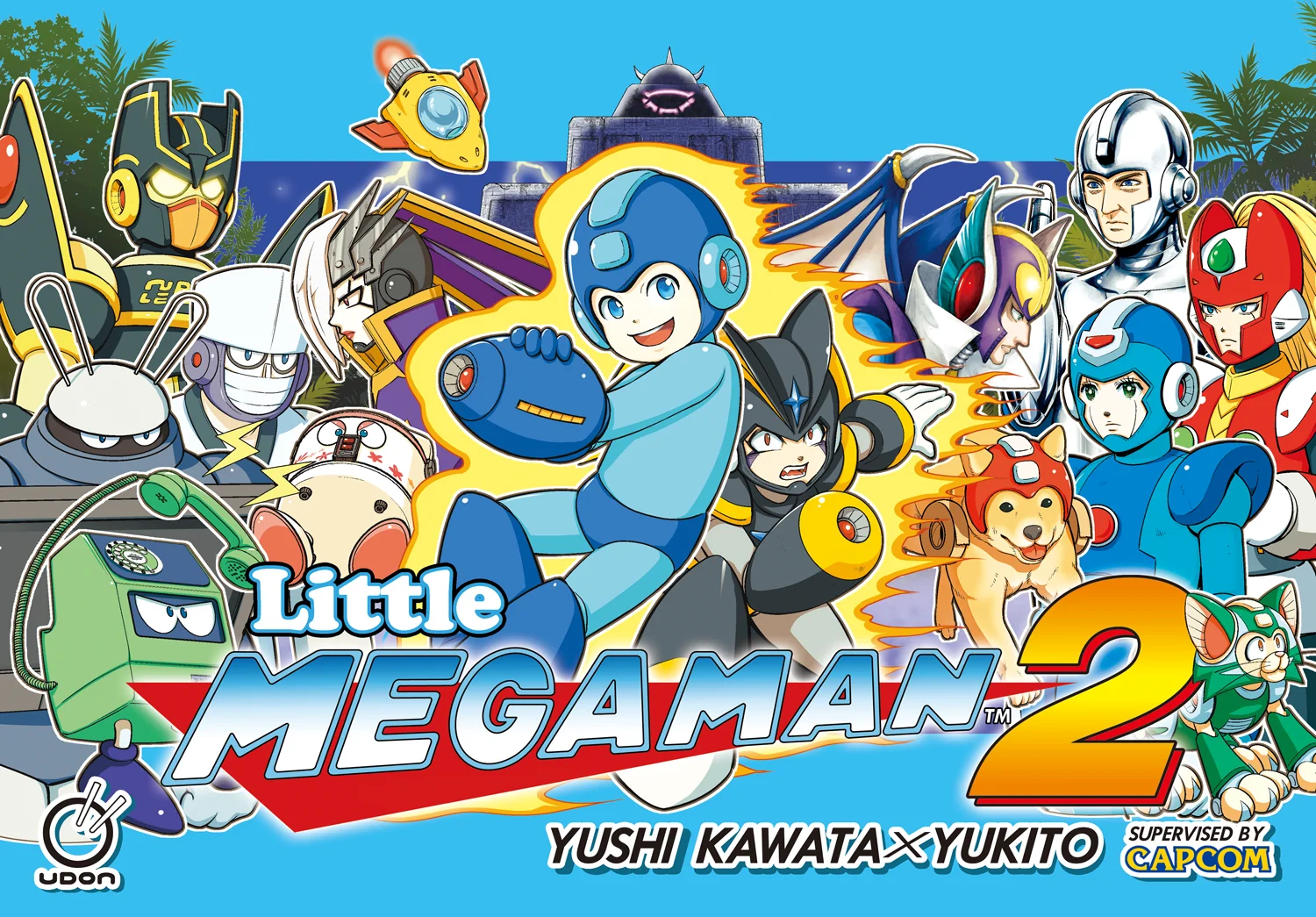 Little Mega Man Volume 2 cover