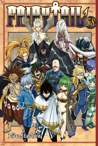 Fairy Tail 58 manga cover