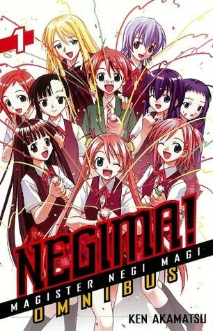 Negima! Omnibus 1 manga cover