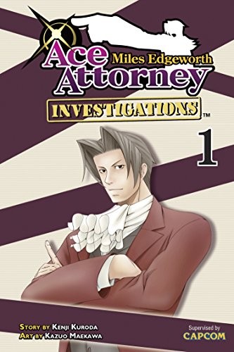 Miles Edgeworth manga cover