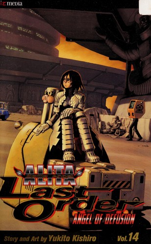 Battle Angel Alita, Volume 14 manga cover