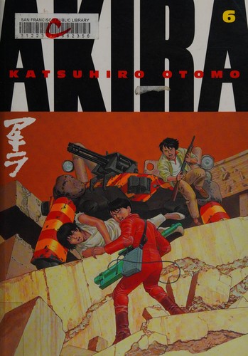 Akira, Vol. 6 manga cover
