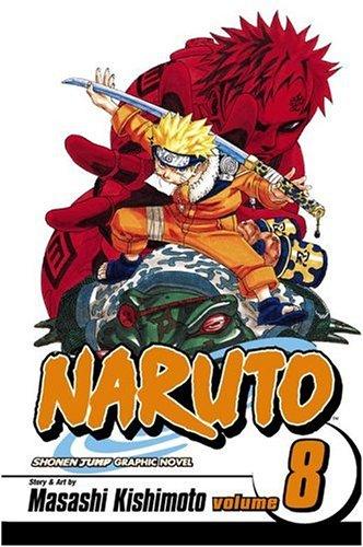 Naruto 08 manga cover