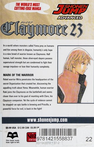 Claymore, Volume 12