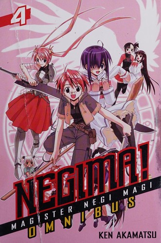 Negima!, Omnibus 4 manga cover