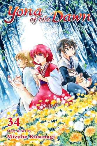 Yona of the Dawn 34 cover