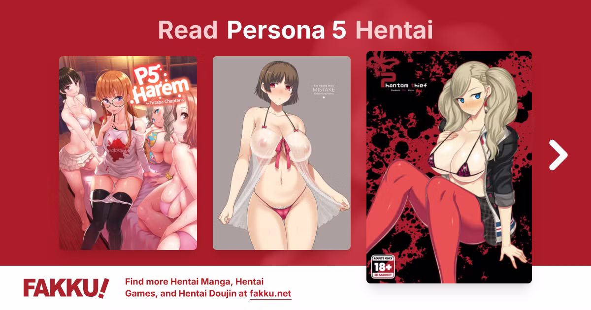 Persona 5 Hentai manga cover