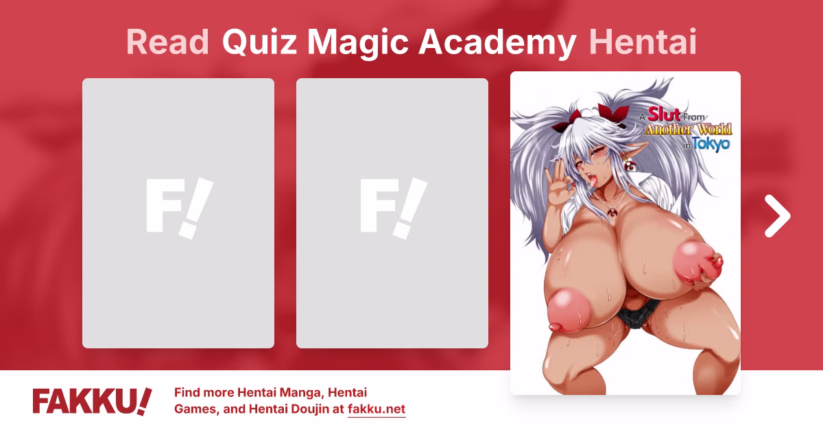 Quiz Magic Academy Hentai manga cover
