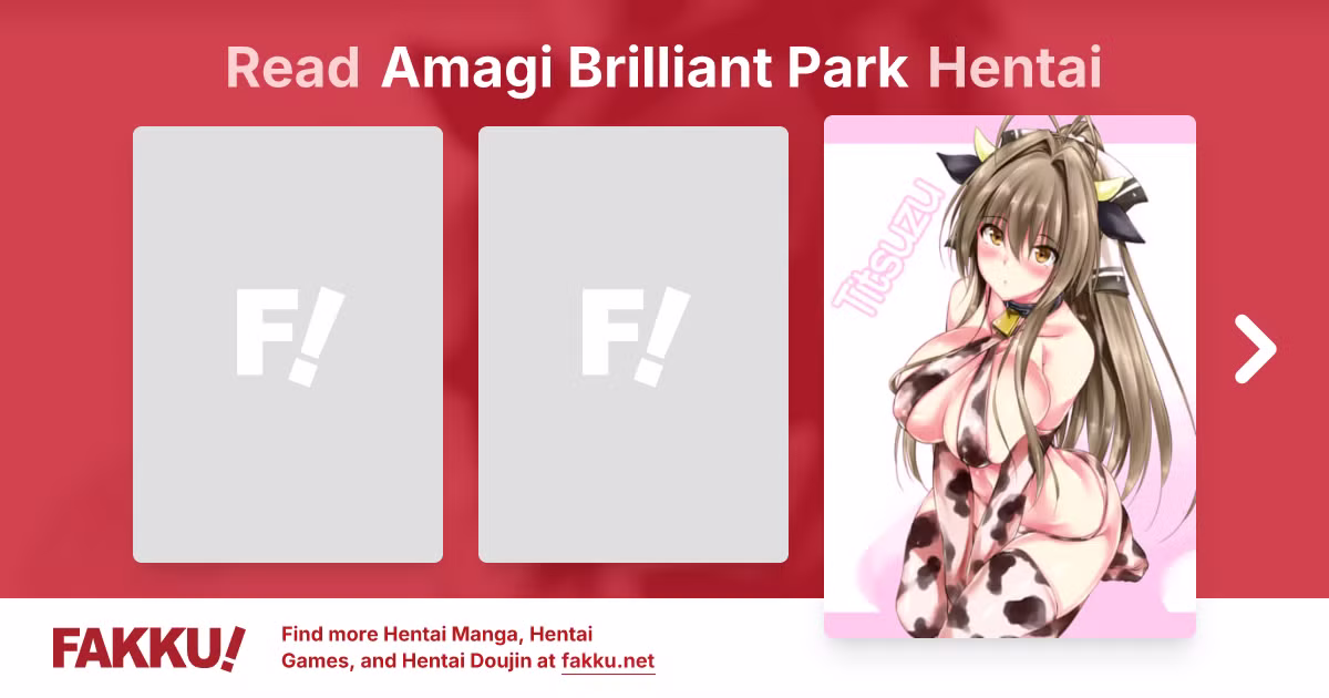 Amagi Brilliant Park Hentai manga cover