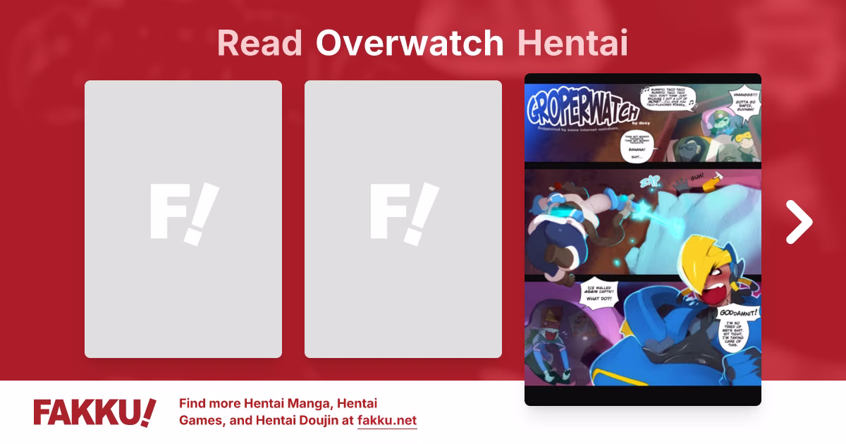 Overwatch Hentai manga cover