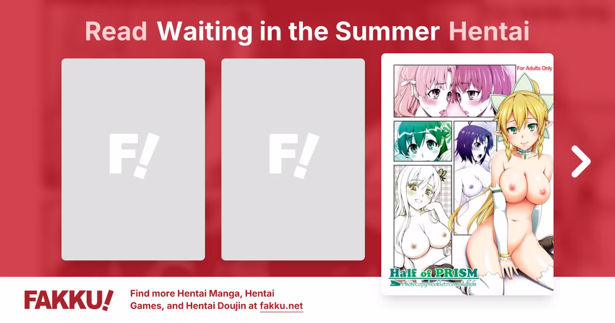 Waiting in the Summer Hentai manga cover