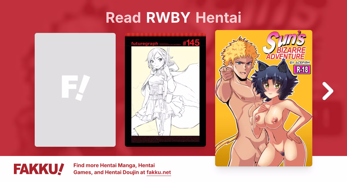 RWBY Hentai manga cover