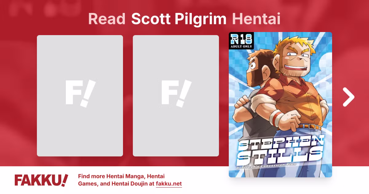 Scott Pilgrim Hentai manga cover