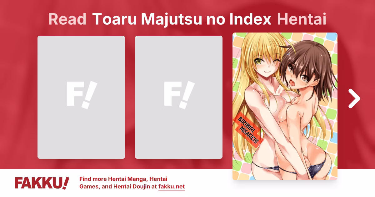 Toaru Majutsu no Index Hentai manga cover