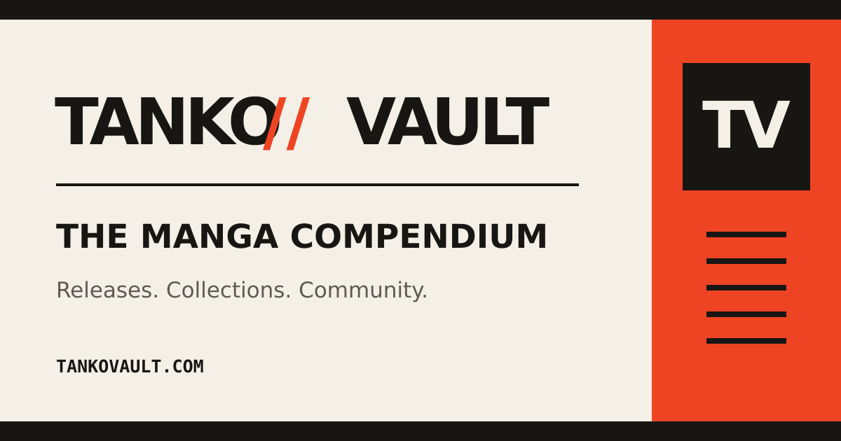 We made a better way to track English Manga releases logo
